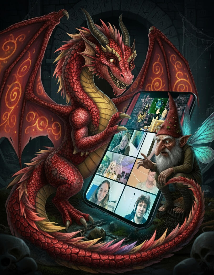 eric the bald play the roles